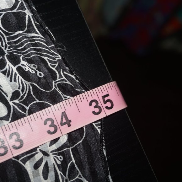 Vintage Y2K Anna Sui Black White Animal Jungle Silk Print 10 - Picture 10 of 10